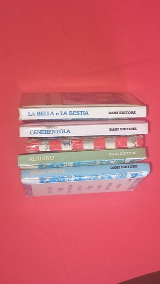 5 Mini Libri Fiabe Tascabili - Dami Editore