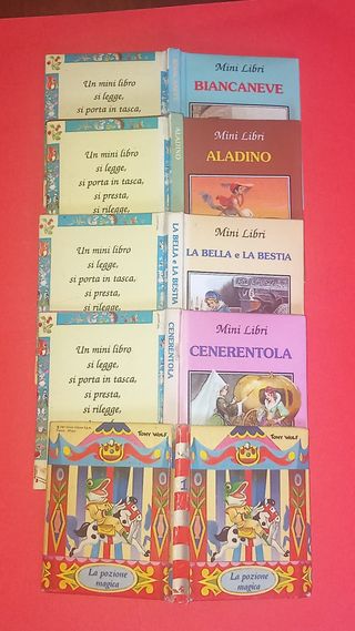 5 Mini Libri Fiabe Tascabili - Dami Editore