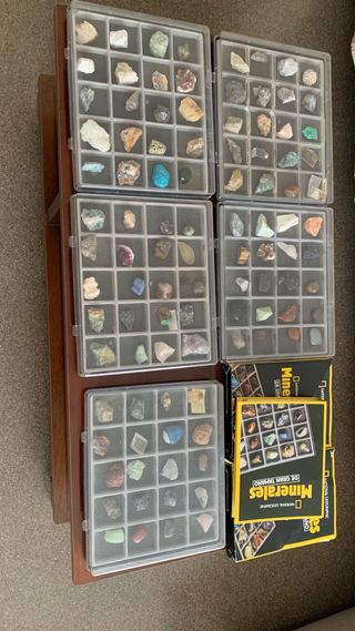 Colección Minerales National Geographic completa