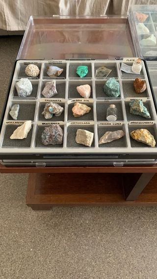 Colección Minerales National Geographic completa