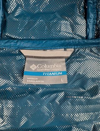 Chaqueta Columbia Híbrida Azul/Verde