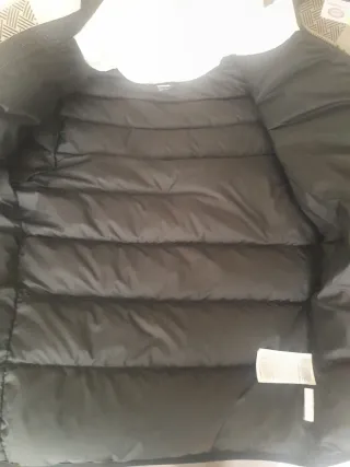 Plumífero Nike Negro Gris Blanco