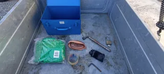 Remolque Erdé 102 con tapa y con documentación