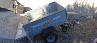 Remolque Erdé 102 con tapa y con documentación