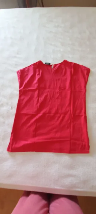 Liu Jo Top Vermelho com Brilhos