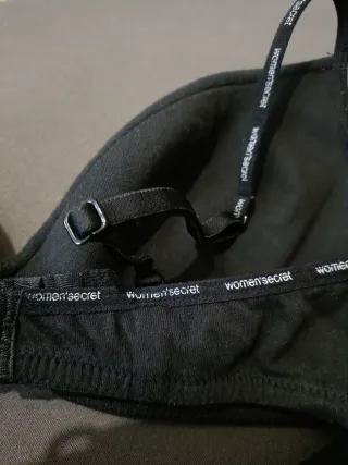 Lote 4 sujetadores negros