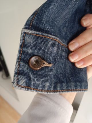 Cazadora vaquera Mango Talla S