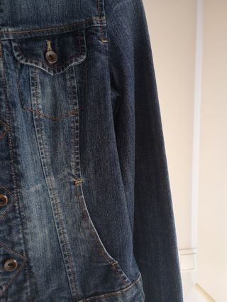 Cazadora vaquera Mango Talla S