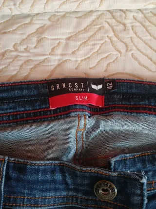 Pantalones vaqueros azules