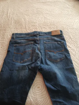 Pantalones vaqueros azules