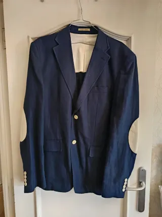 Americana Zara Man Talla 54 Azul