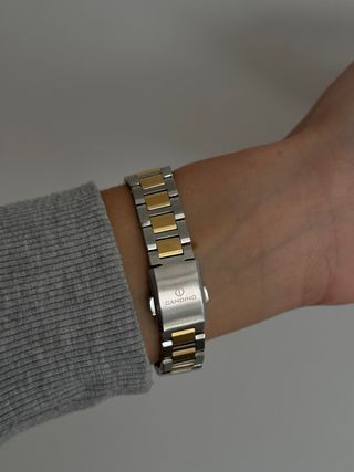 Reloj Swiss Made Zafiro y acero inoxidable