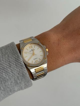 Reloj Swiss Made Zafiro y acero inoxidable