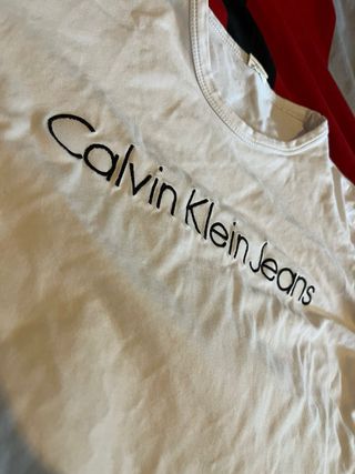 Camiseta Calvin Klein Jeans Blanca
