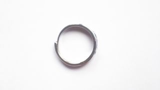 Anillo de plata 925 con esmalte verde y azul