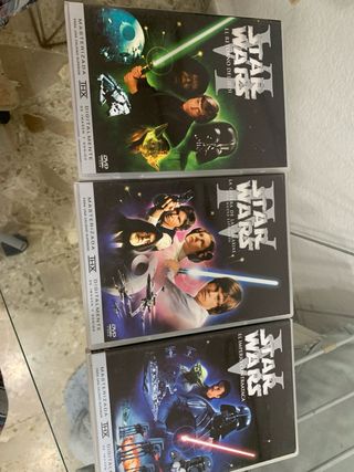 Trilogía Star Wars DVD Edición Masterizada