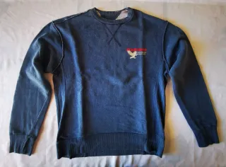 Felpa Vintage RedStripe – Taglia L/XL Double face