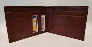 Portafogli Pierre Cardin Pelle Marrone Vintage