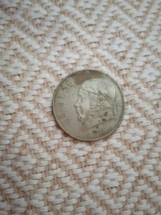 Moneda 1 Peso Mexicano 1978
