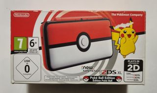 New Nintendo 2DS XL Pokeball Edition Completo