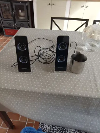 Altoparlanti SilverCrest Neri