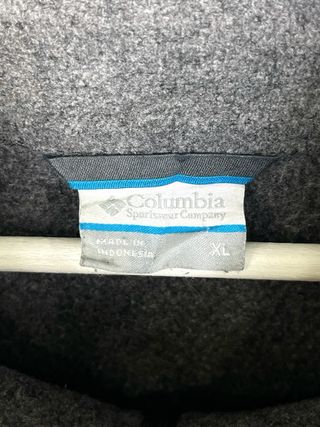 Chaqueta Forro Polar Columbia Oversize Retro Y2K