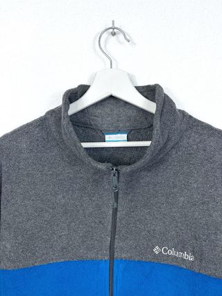 Chaqueta Forro Polar Columbia Oversize Retro Y2K