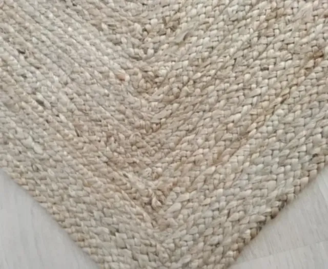 Alfombra Yute Natural Estilo Nórdico