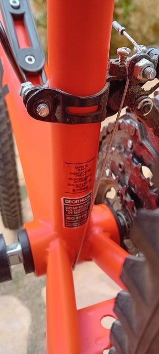 Bicicleta Btwin Rockrider 500 Roja