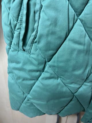 Parka Sfera niña verde guateada Talla 5-6