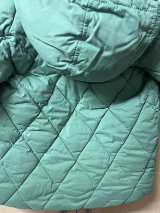 Parka Sfera niña verde guateada Talla 5-6