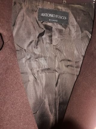 Cappotto 3/4 Angelo Fusco Tg 42 Cachemire/angora