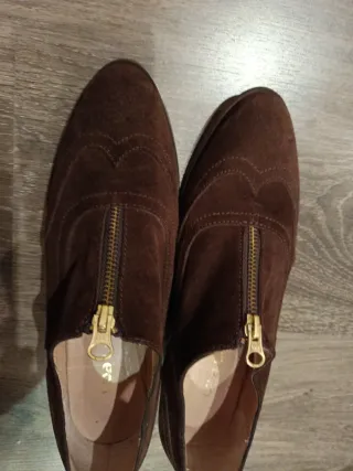 Zapatos de ante mujer