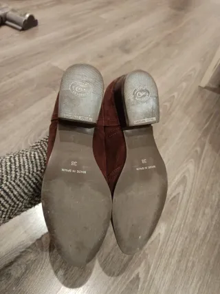 Zapatos de ante mujer