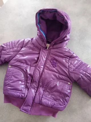 Giubbottino viola taglia 6 mesi