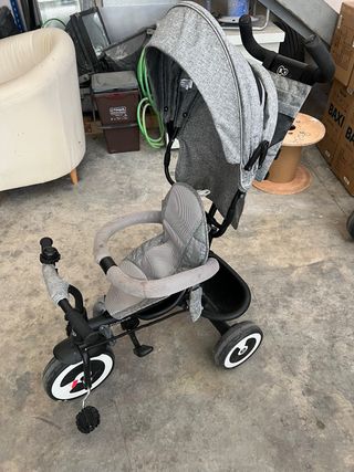 Triciclo infantil gris