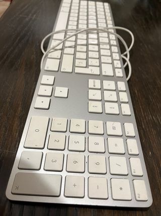 Teclado Apple averiado