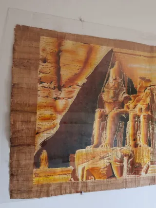 Pittura Papiro Egiziano Autentico