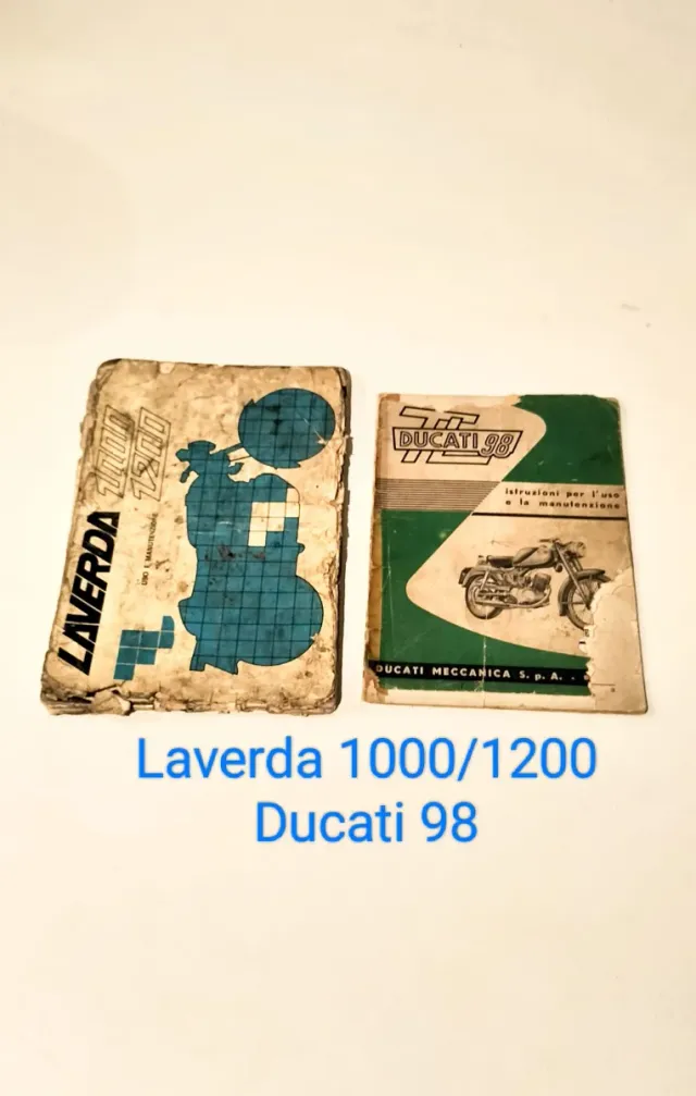 Manuales Laverda y Ducati