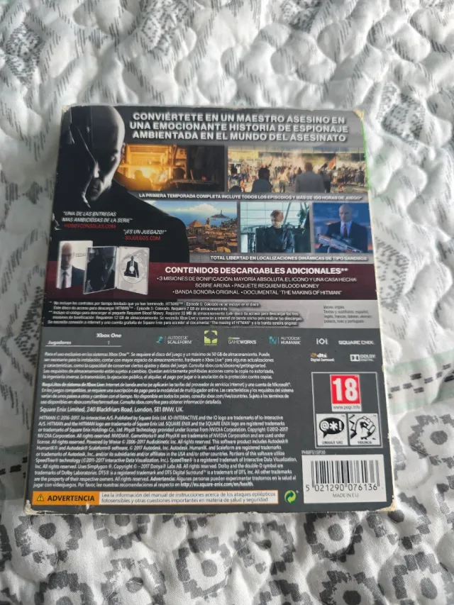 Steelbook Hitman Edizione Collezionista Xbox One