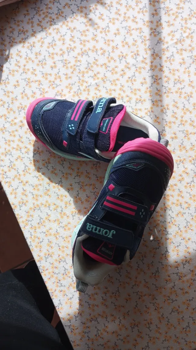 Zapatillas Joma Niña Azul y Rosa talla 33