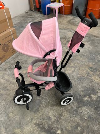 Triciclo infantil rosa Kinderkraft
