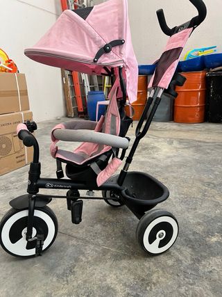 Triciclo infantil rosa Kinderkraft
