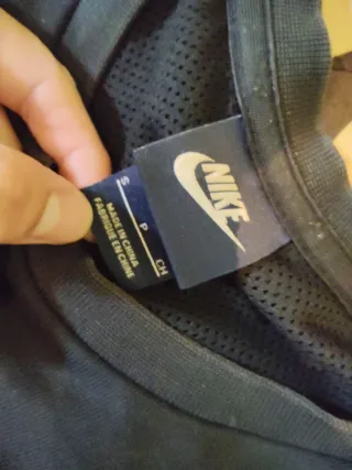 Sudadera Nike Negra y Blanca Talla S