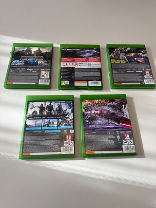 Lotto 5 Giochi Xbox One