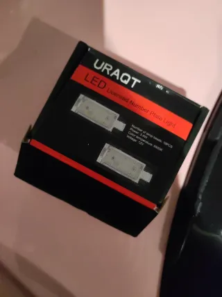 Luces matrícula CANBUS 6000K nuevas