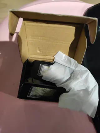 Luces matrícula CANBUS 6000K nuevas