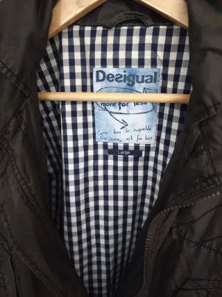 Chaqueta Desigual Verde Hombre