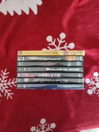 Lote 7 Películas DVD: Terror, Acción y Drama