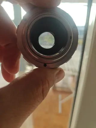 Cámara FED 2 Plata/Negra telemétrica.